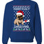 Merry Pugly Christmas Christmas Unisex Crewneck Graphic Sweatshirt