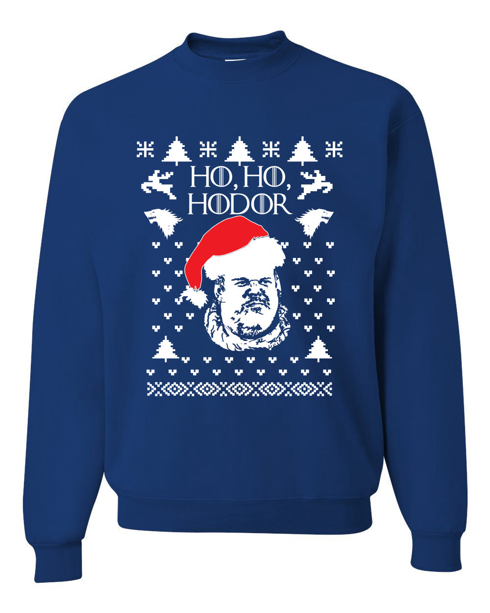 Ho Ho Hodor GoT Christmas Unisex Crewneck Graphic Sweatshirt