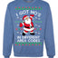 I Got Ho's in Different Area Codes Funny Santa Xmas Christmas Unisex Crewneck Graphic Sweatshirt