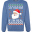 Ask Your Mom If I'm Real Funny Santa Christmas Unisex Crewneck Graphic Sweatshirt