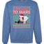 We're Going to Mars High Elon Musk Santa Weed Marijuana Xmas Christmas Unisex Crewneck Graphic Sweatshirt