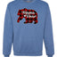Mama Bear Cool Plaid Matching Design Christmas Unisex Crewneck Graphic Sweatshirt
