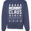 Mommy Claus Christmas Unisex Crewneck Graphic Sweatshirt