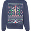 Ho Ho Ho Stripper Christmas Unisex Crewneck Graphic Sweatshirt