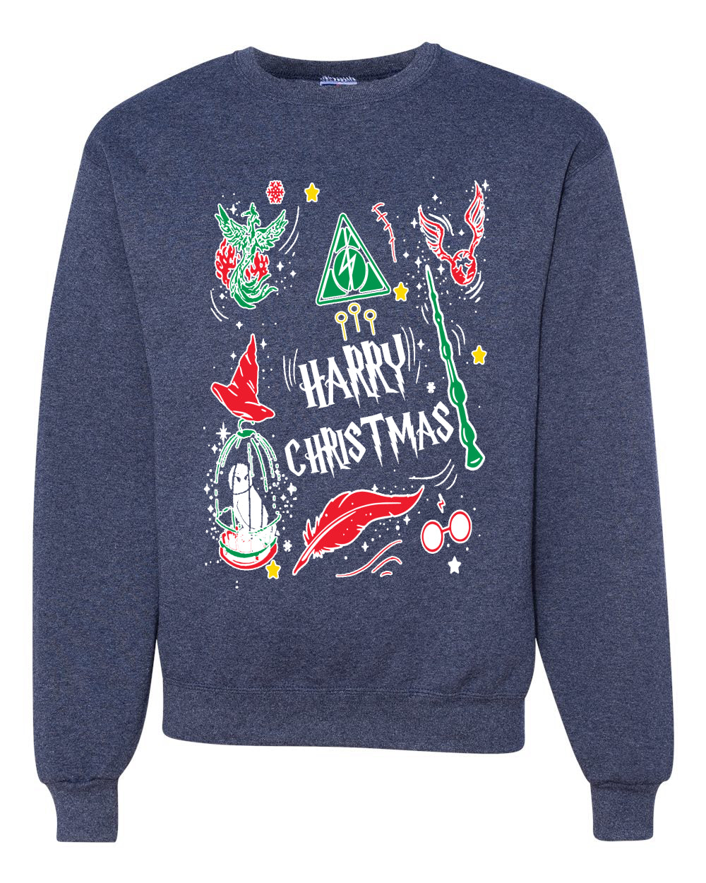 Harry Christmas Ornaments Christmas Unisex Crewneck Graphic Sweatshirt