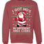 I Got Ho's in Different Area Codes Funny Santa Xmas Christmas Unisex Crewneck Graphic Sweatshirt