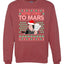 We're Going to Mars High Elon Musk Santa Weed Marijuana Xmas Christmas Unisex Crewneck Graphic Sweatshirt