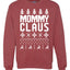 Mommy Claus Christmas Unisex Crewneck Graphic Sweatshirt