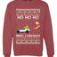 Ho Ho Ho Merry Cybertruck Funny Meme Christmas Unisex Crewneck Graphic Sweatshirt
