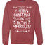 Merry Christmas Ya Filthy Muggle Christmas Unisex Crewneck Graphic Sweatshirt