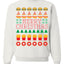 Merry Christmas Junk Food Unisex Crewneck Graphic Sweatshirt