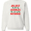 Jolliest Bunch of Assholes Nuthouse Christmas Unisex Crewneck Graphic Sweatshirt