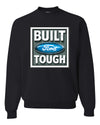 Built Ford Tough Classic Cars and Trucks Logo Ford Mustang Shelby Licensed Official Cars and Trucks Sweatshirt