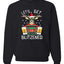 Lets Get Blitzened Deer With Beer Merry Christmas Unisex Crewneck Graphic Sweatshirt