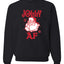 Santa Jolly AF Merry Christmas Unisex Crewneck Graphic Sweatshirt