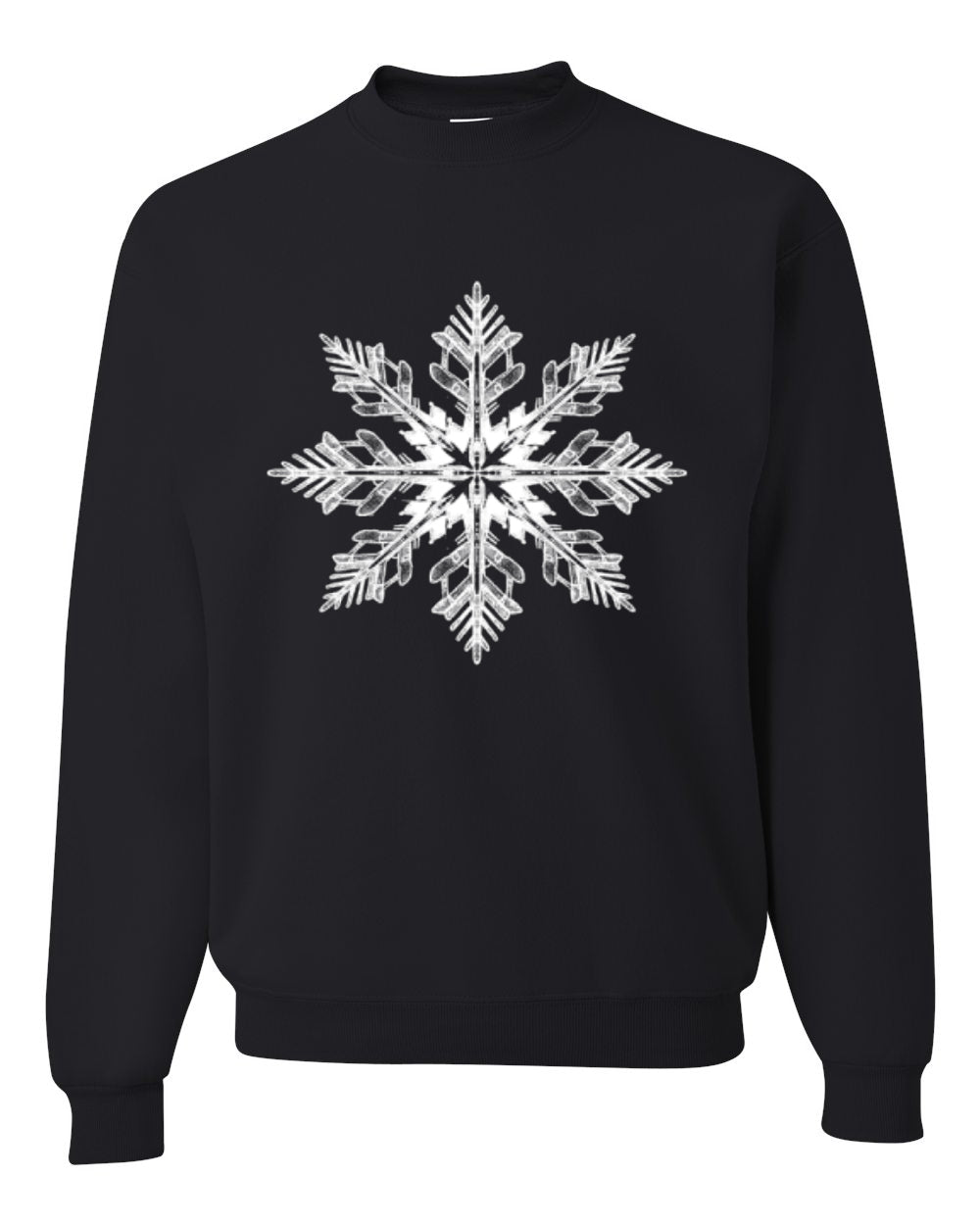 Snowflake, Pretty Holiday Christmas Design, Unisex Christmas Sweater, Crewneck Sweatshirts