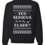 You Serious Clark Christmas Vacation Movie Merry Ugly Christmas Sweater Unisex Crewneck Graphic Sweatshirt