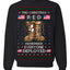 This Christmas RED Remember Everyone Deployed Veteran Ugly Christmas Sweater Crewneck Sweatshirt