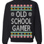Classic Old School Gamer Video Game Fan Funny Ugly Christmas Sweater Crewneck Sweatshirt