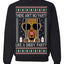 There Ain't No Party Like a Diddy Party Funny Classic Ugly Christmas Sweater Crewneck Sweatshirt