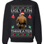 Ugly Ath Sweater Merry Chrithmith, Butt Viral Ugly Ass Boxing Fight, Funny Ugly Christmas Sweater Crewneck Sweatshirt