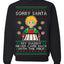 Sorry Santa Dad Never Came Back With Milk, Funny Viral Daddy Left Sad Kid Meme Funny Ugly Christmas Sweater Crewneck Sweatshirt