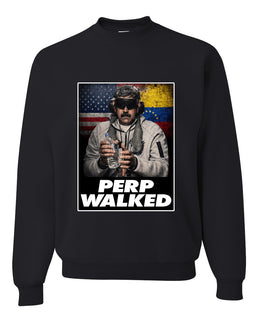 Venezuelan Dictator Maduro Captured Perp Walked Sweater, Unisex Crewneck Sweatshirts