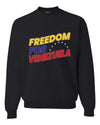 Freedom For Venezuelan Sweater, Unisex Crewneck Sweatshirts