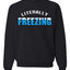 Literally Freezing Ice Cold Humor Christmas Sweater Unisex Crewneck Sweatshirt