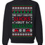 This Ugly Sweater Sucks But I Swallow Ugly Christmas Sweater Unisex Crewneck Sweatshirt