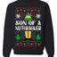 Son Of A Nutcracker Christmas Movie Quote  Ugly Christmas Sweater Unisex Crewneck Sweatshirt