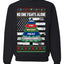 No One Fights Alone Holiday First Responder Police Fire Emt Ugly Christmas Sweater Unisex Crewneck Sweatshirt