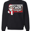 F Around And Find Out Santa Sign Ugly Christmas Sweater Unisex Crewneck Sweatshirt