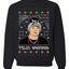 Peso Feliz Navidad Pluma Ugly Christmas Sweater Unisex Crewneck Sweatshirt