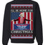 I'll Be Home for Christmas USA Trump 2024, MAGA Make America Great Again Santa Speech Ugly Christmas Sweater Sweaters Crewneck Sweatshirts