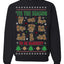 Tis' The Season To Be Naughty Unisex Ugly Crewneck Sweatshirt Crewneck Sweatshirt