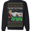 Tis the Season to Take Out the Garbage President Trump Ugly Christmas Sweater Crewneck Sweatshirt