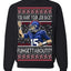 Want Your Job Back? Fuhgettaboutit Tommy Cutlets New York Ugly Christmas Sweater Crewneck Sweatshirt