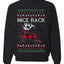 Nice Rack Well Hung, Unisex Ugly Christmas Sweater, Crewneck Sweatshirts