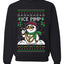 Snow Ice Pimp, Funny Unisex Ugly Christmas Sweater, Crewneck Sweatshirts