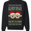 Christmas Festivi-Titties Are My Favorite, Unisex Ugly Christmas Sweater Crewneck Sweatshirts