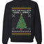 Deck The Halls With Guns & Ammo Fa La La La La,Unisex Ugly Christmas Sweater, Crewneck Sweatshirts