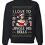 I Love To Jingle His Bells, Unisex Ugly Christmas Sweater, Crewneck Sweatshirts