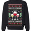 Jingle Bells, Zinfandel Pass The Cabernet Wine Drinker, Unisex Ugly Christmas Sweater, Crewneck Sweatshirts