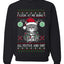 Look At Me Being All Festive And Shit, Unisex Ugly Christmas Sweater, Crewneck Sweatshirts
