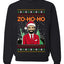 Zo Ho Ho Zohran Mamdani NYC, Unisex Ugly Christmas Sweater Crewneck Sweatshirts