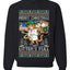 Litters Full Cat, Unisex Ugly Christmas Sweater Crewneck Sweatshirts