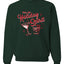 Full of Holiday Spirit, Martini Drink Holiday Design Unisex Christmas Sweater, Crewneck Sweatshirts