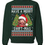 Merry Swiftmas Ugly Christmas Sweater Unisex Crewneck Sweatshirt