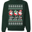 Holiday Spirits Drink Drank Drunk Snowmen Ugly Christmas Sweater Unisex Crewneck Sweatshirt